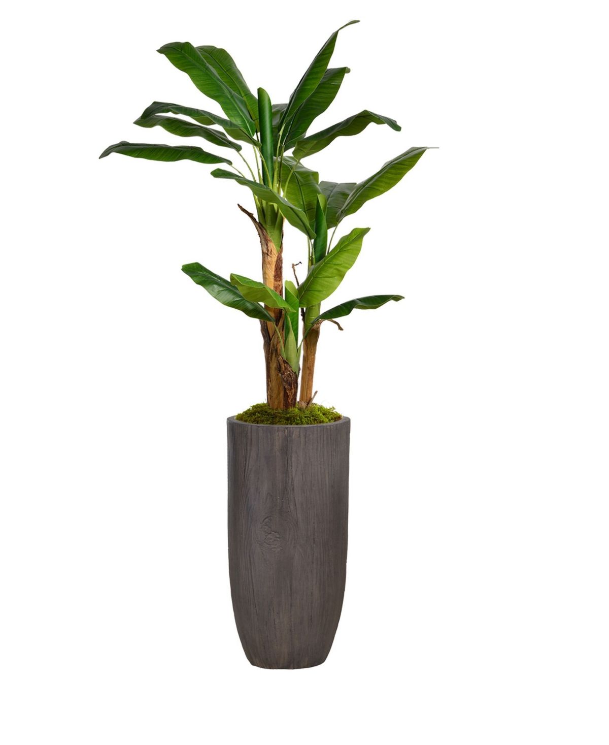 Vintage Home 74.25" Banana Tree Faux decor With Burlap Kit in Resin Planter | Macys (US)