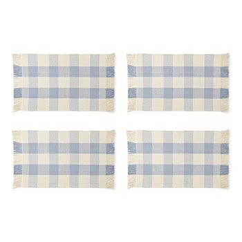 Homewear Bigelow Plaid 4-pc. Placemats | JCPenney