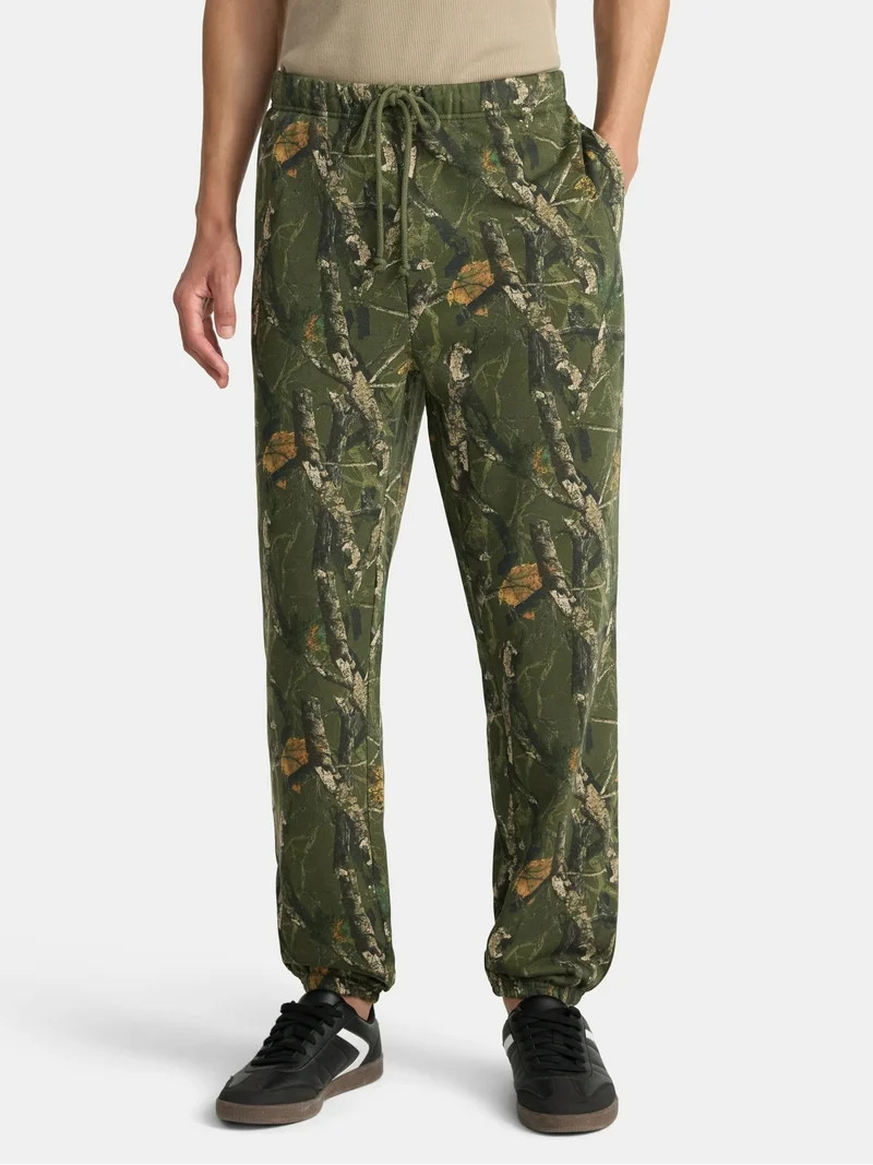 No Boundaries All Gender Soft Fleece Jogger Pants, 30" Inseam, Men's and Big Men's - Walmart.com | Walmart (US)