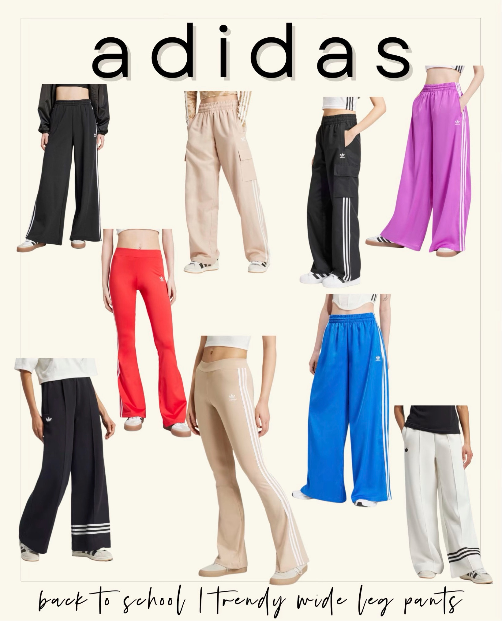 Trending wide leg track pants from @adidas #createdwithadidas #adidaspartner
Just in time for Back To School


#LTKFindsUnder100 #LTKStyleTip #LTKBacktoSchool