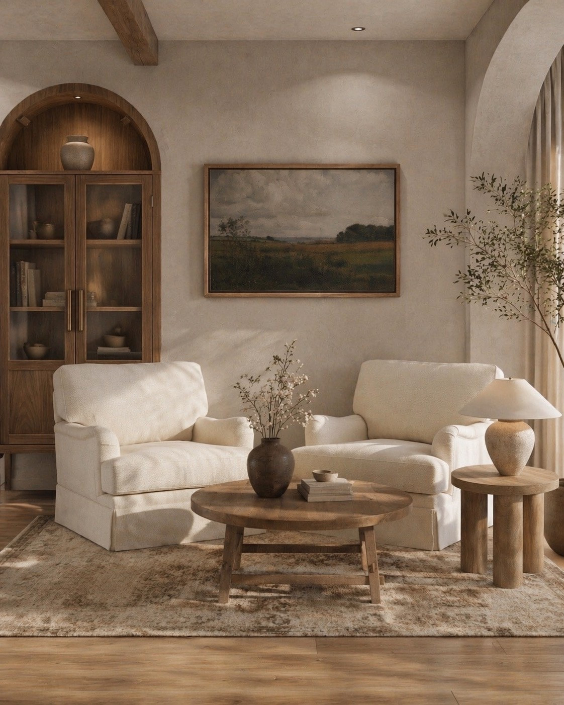 This looks like a designer living room... but it's all trom Waytair.
Tuse pieces like these in real client homes to get that high-end look without the markup.
Linking everything

#LTKHome #LTKSaleAlert