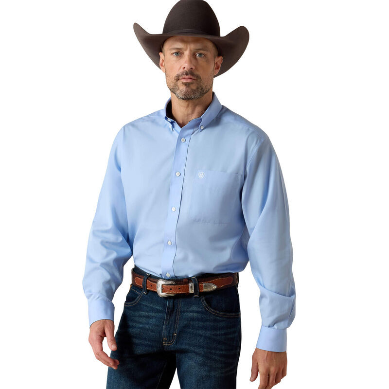 Wrinkle Free Solid Classic Fit Shirt | Ariat (US)