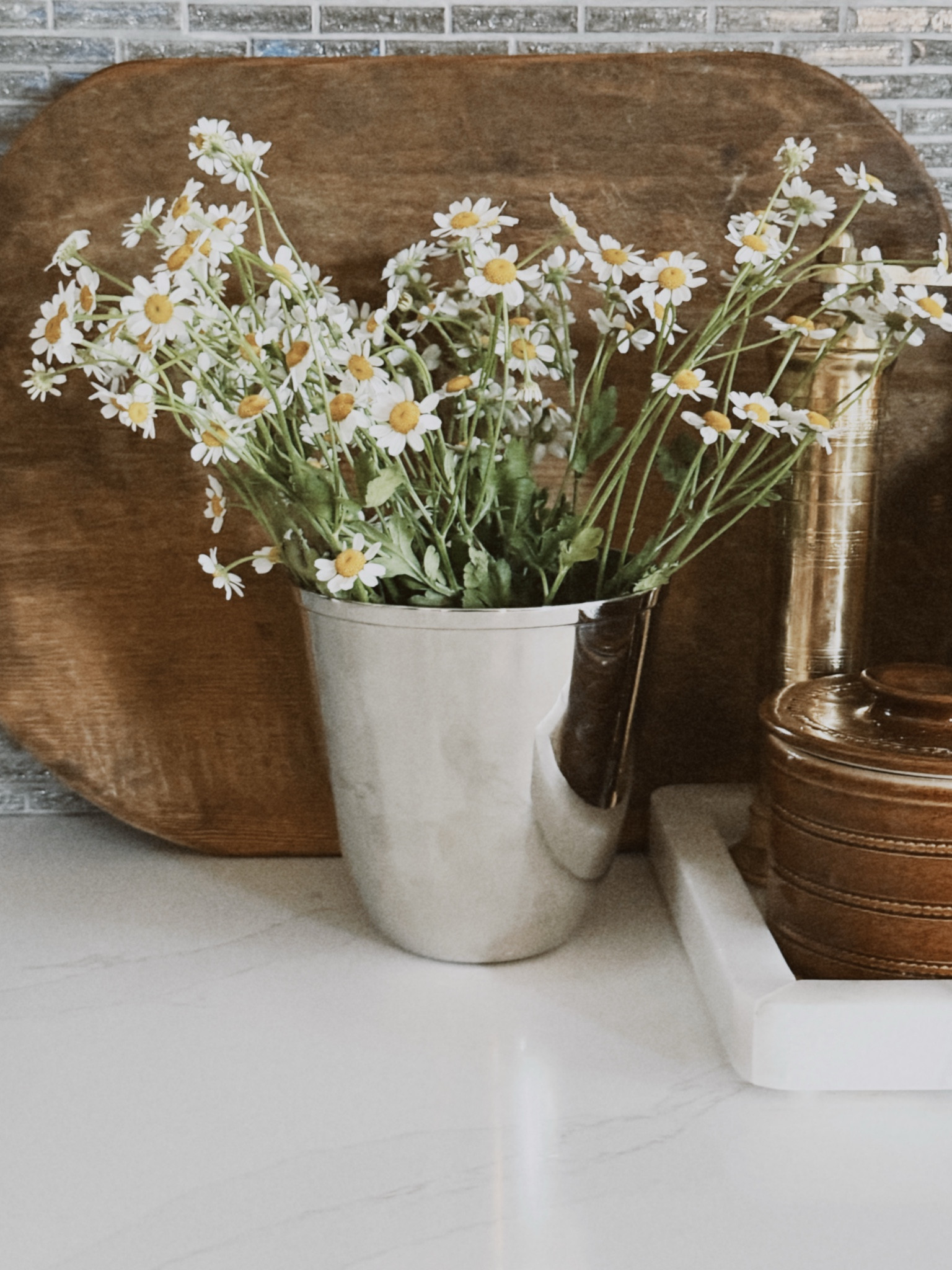 Wall sconce as a silver vase 

#LTKselfcare #LTKHome #LTKSeasonal