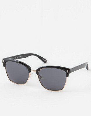Aerie Squared Away Clubmaster Sunglasses | Aerie