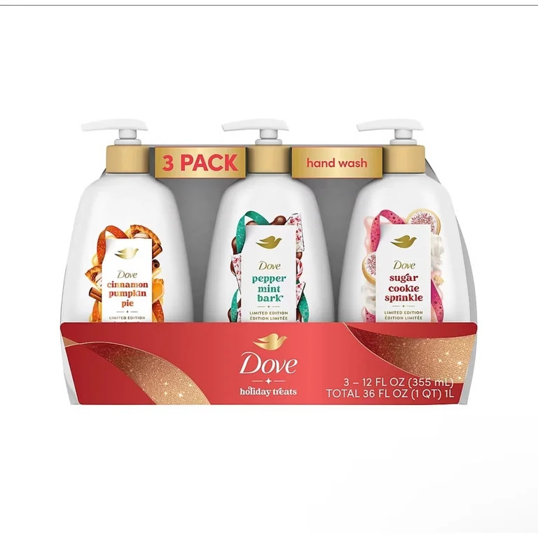 Dove Limited Edition Holiday Treats Hand Wash, 3 pk./12 oz. | Walmart (US)