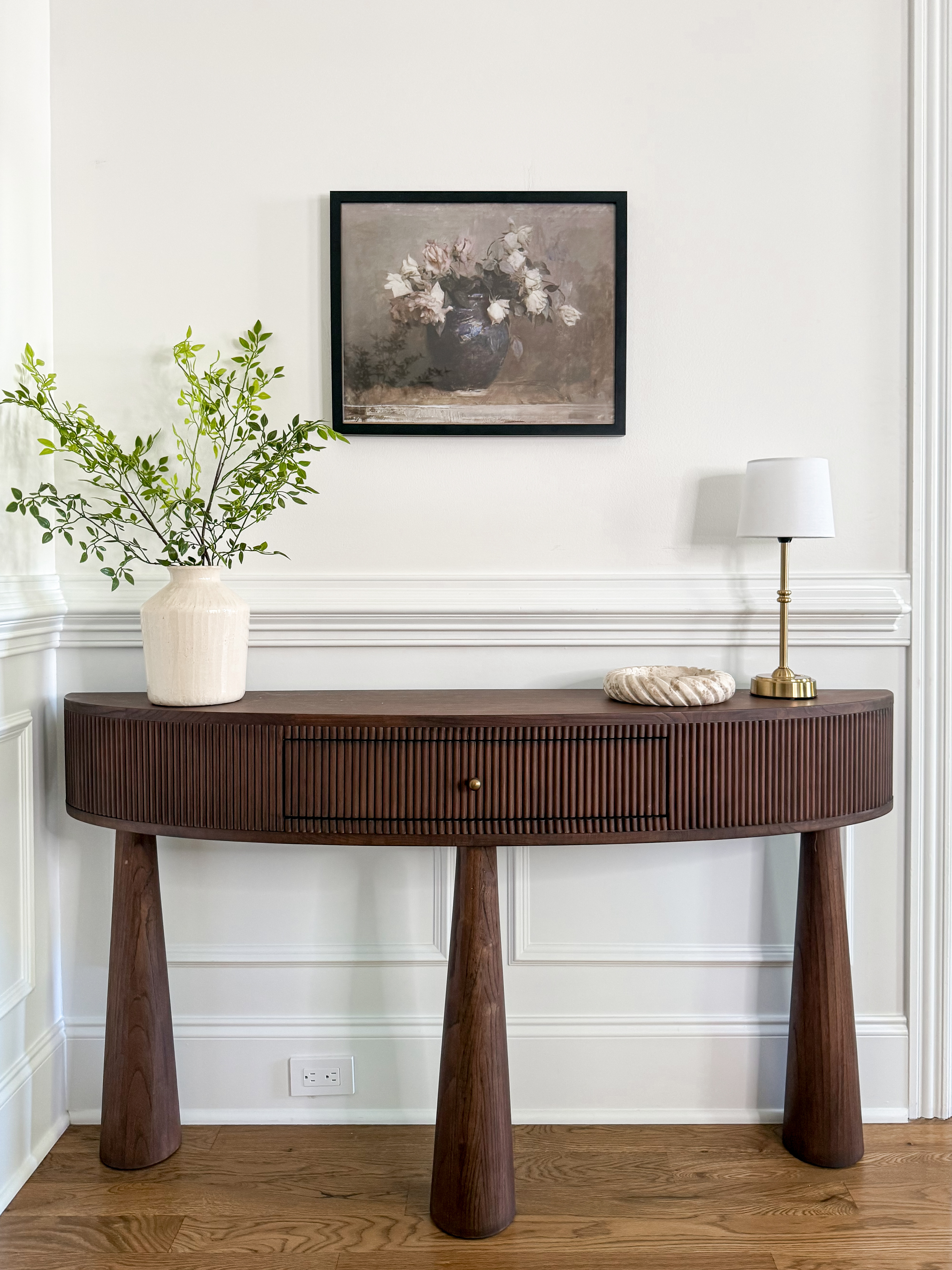 Shop this cute little corner space of my sitting room! Table, artwork, frame, Home Depot, Juniper, Target, decor, home, spring refresh, florals 

 #LTKHome #LTKSaleAlert #LTKStyleTip