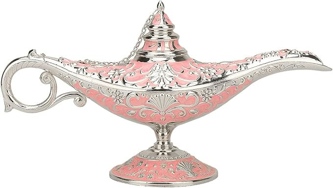 Legend Aladdin Lamp Magic Genie Wishing Light, Classic Arabian Nights Costume Props Lamp Table De... | Amazon (US)