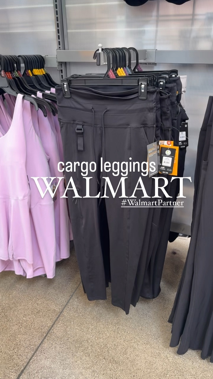 How cute and unique are these @walmartfashion cargo leggings?!? #WalmartPartner #WalmartFashion The v-neck tee is a great dri-fit material making it perfect for working out!!! Be sure to check out the adorable back detail of the other tee and I paired it with the best sports bra ever!!!! No removable padding!!! Yes!!!!!!!
⬇️⬇️⬇️
Wearing size small in everything
Sports bra TTS size medium 
Sneakers TTS and comfy!!!

#LTKFitness #LTKStyleTip #LTKFindsUnder50