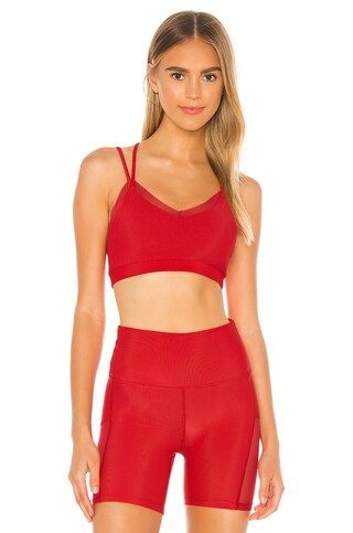 BEACH RIOT Aria Sports Bra in Red from Revolve.com | Revolve Clothing (Global)