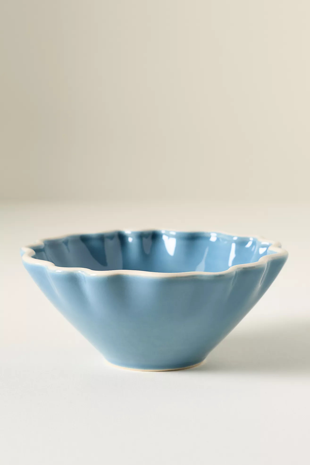 Lucie Portuguese Stoneware Bowls, Set of 4 | Anthropologie (US)
