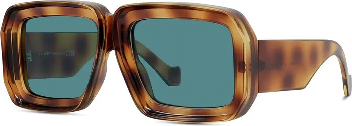 Loewe x Paula's Ibiza Dive In Mask 56mm Square Sunglasses | Nordstrom | Nordstrom