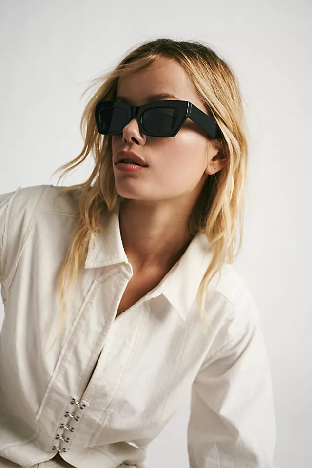 Juliet Winged Cat Eye Sunglasses | Free People (Global - UK&FR Excluded)