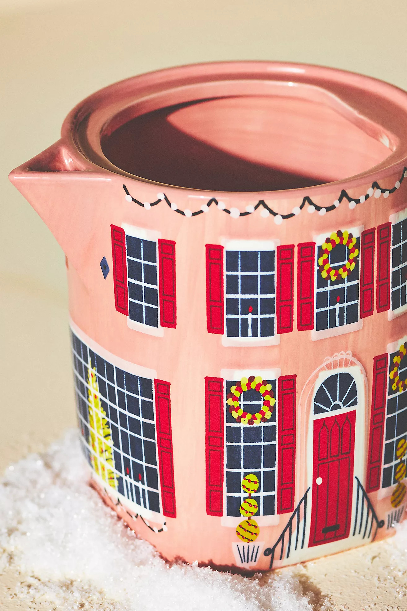 Christmas Chalet Teapot | Anthropologie (US)