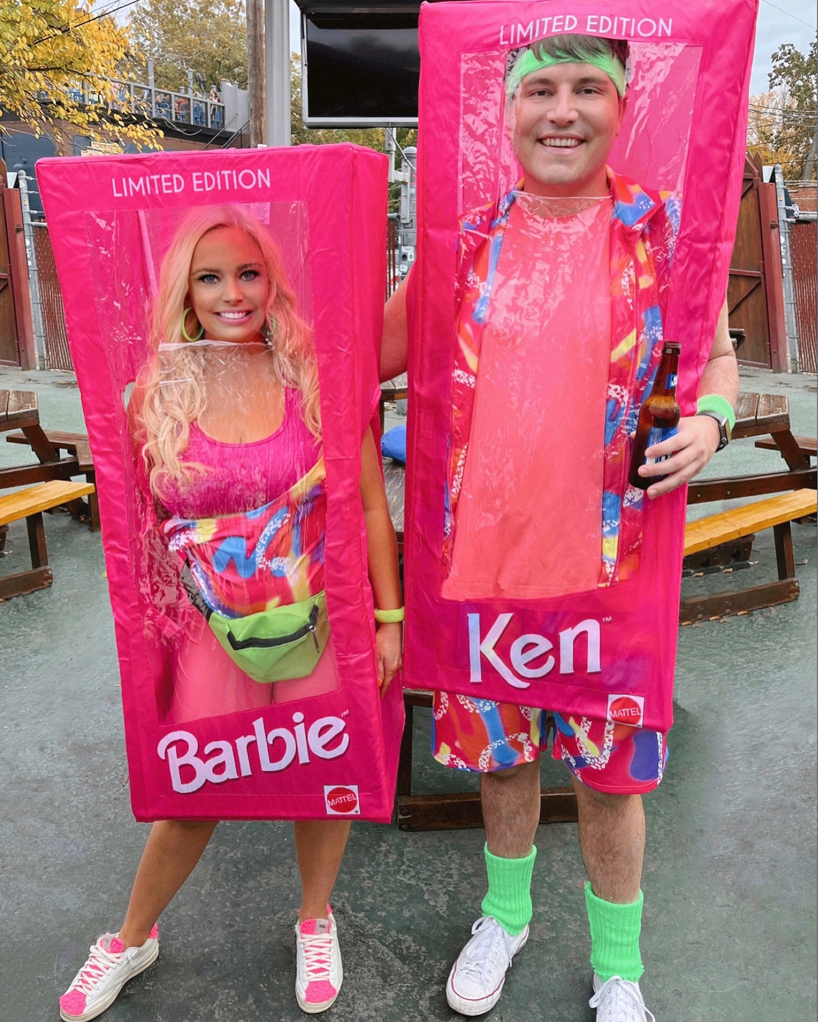 Barbie & Ken Doll Box Costume 🎀✨