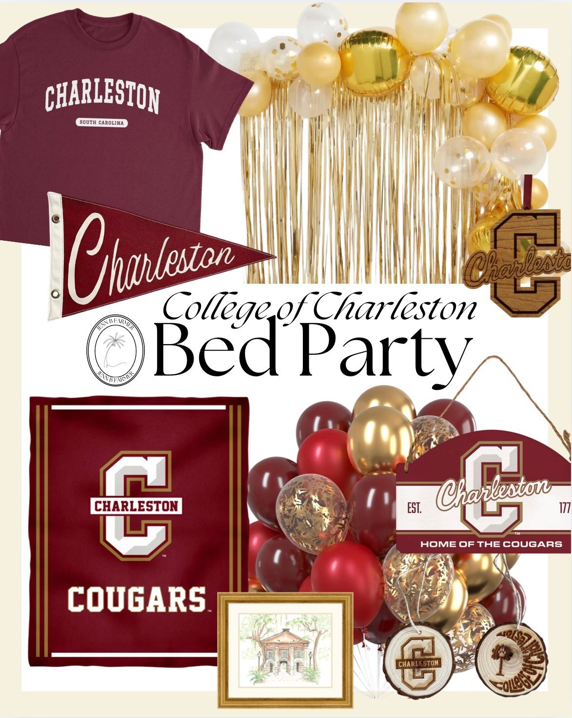 I’m so excited for my oldest son to start College of Charleston this fall!!!!

Fun bed party ideas for the grad going to the college of Charleston!! 

grad gifts, gifts for him, gifts for her, graduation gifts, college grad, college room decor, college move in 

#LTKTravel #LTKU #LTKHome