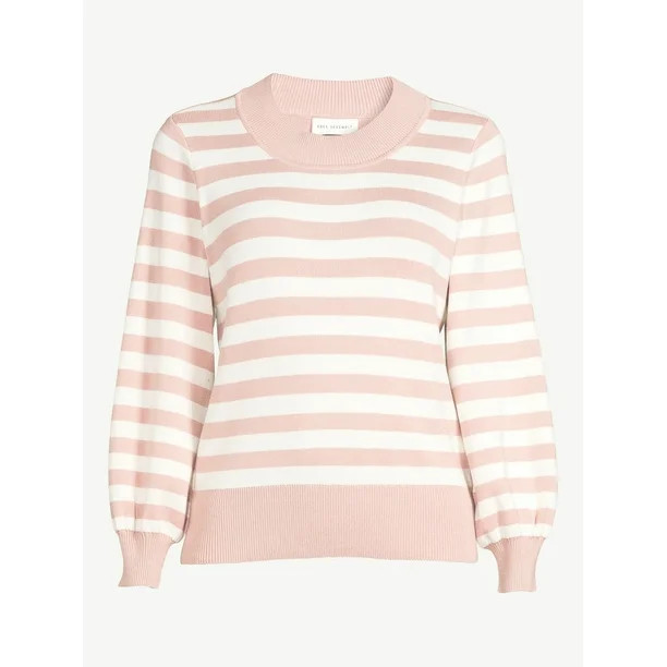 Free Assembly Women's Bubble Sleeve Sweater - Walmart.com | Walmart (US)