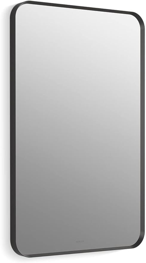 KOHLER K-26052-BLL Essential Mirror, 22x34 Rectangle, Matte Black | Amazon (US)