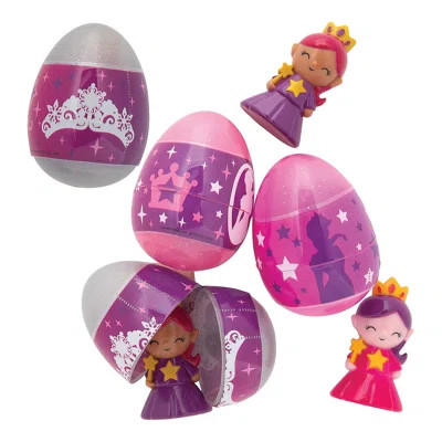 Kief Princess Toy-Filled Plastic Easter Eggs - 12 Pc. - Party Supplies - 12 Pieces | Wayfair North America