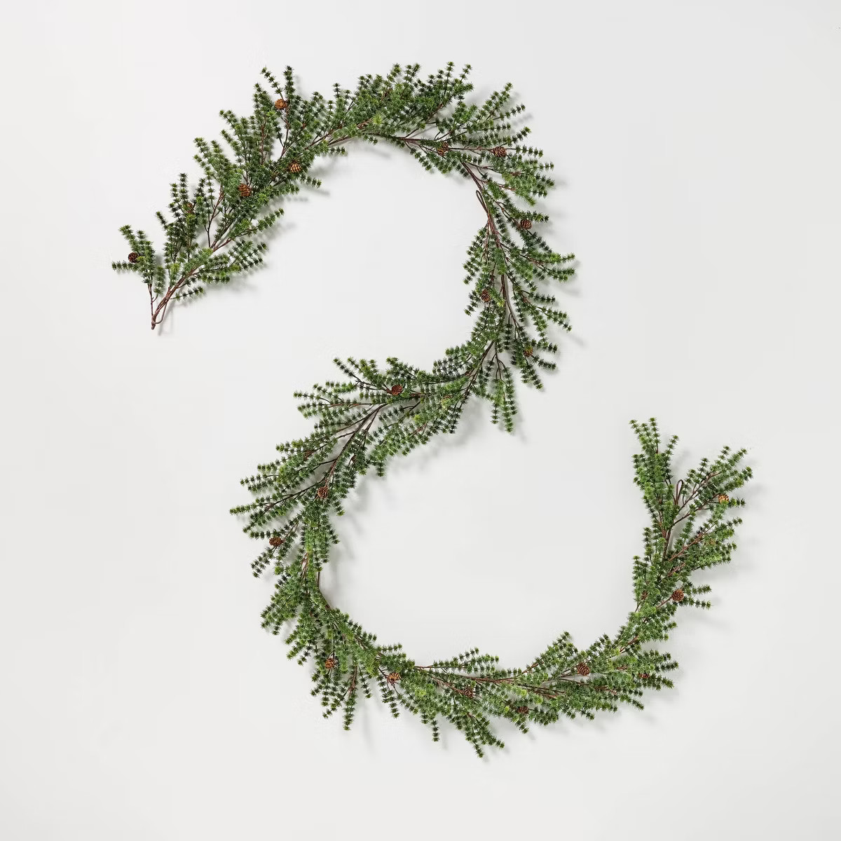 12' Pine with Pinecone Garland - Hearth & Hand™ with Magnolia | Target