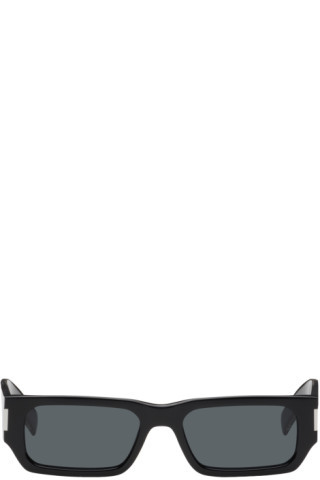 Black SL 660 Sunglasses | SSENSE