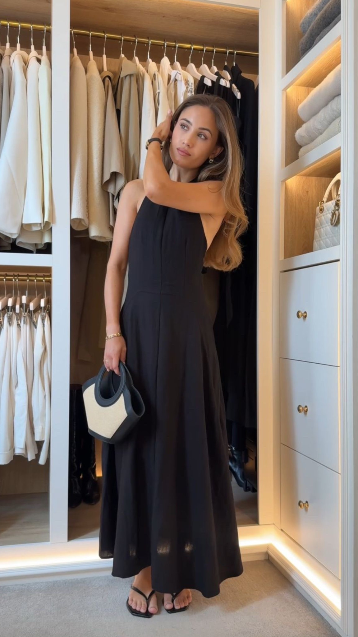 Dinner date night dress by H&M 🖤 perfect for a lunch date or an evening outt

#LTKsummer #LTKdresses