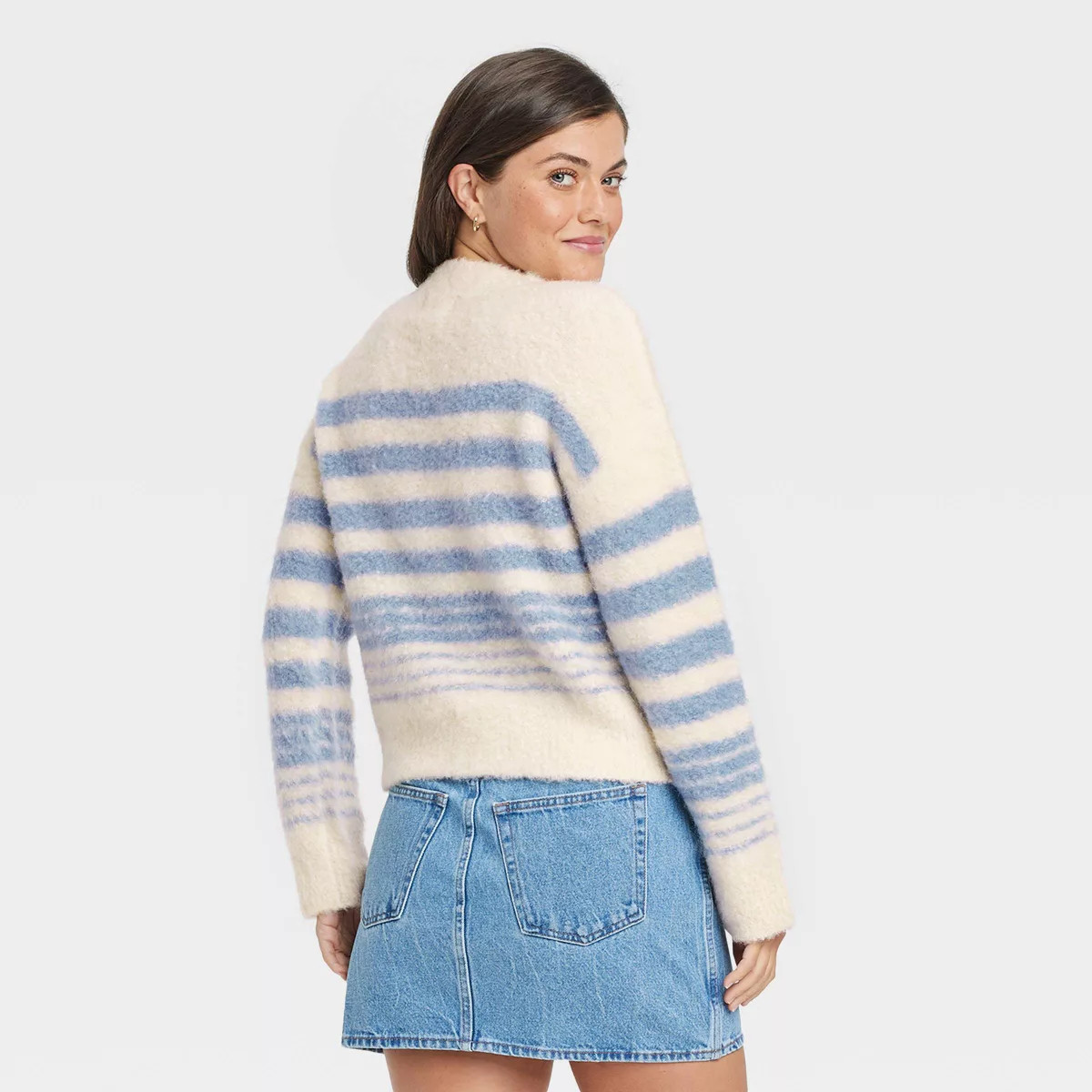 Women's Boucle Crewneck Pullover Sweater - Universal Thread™ | Target