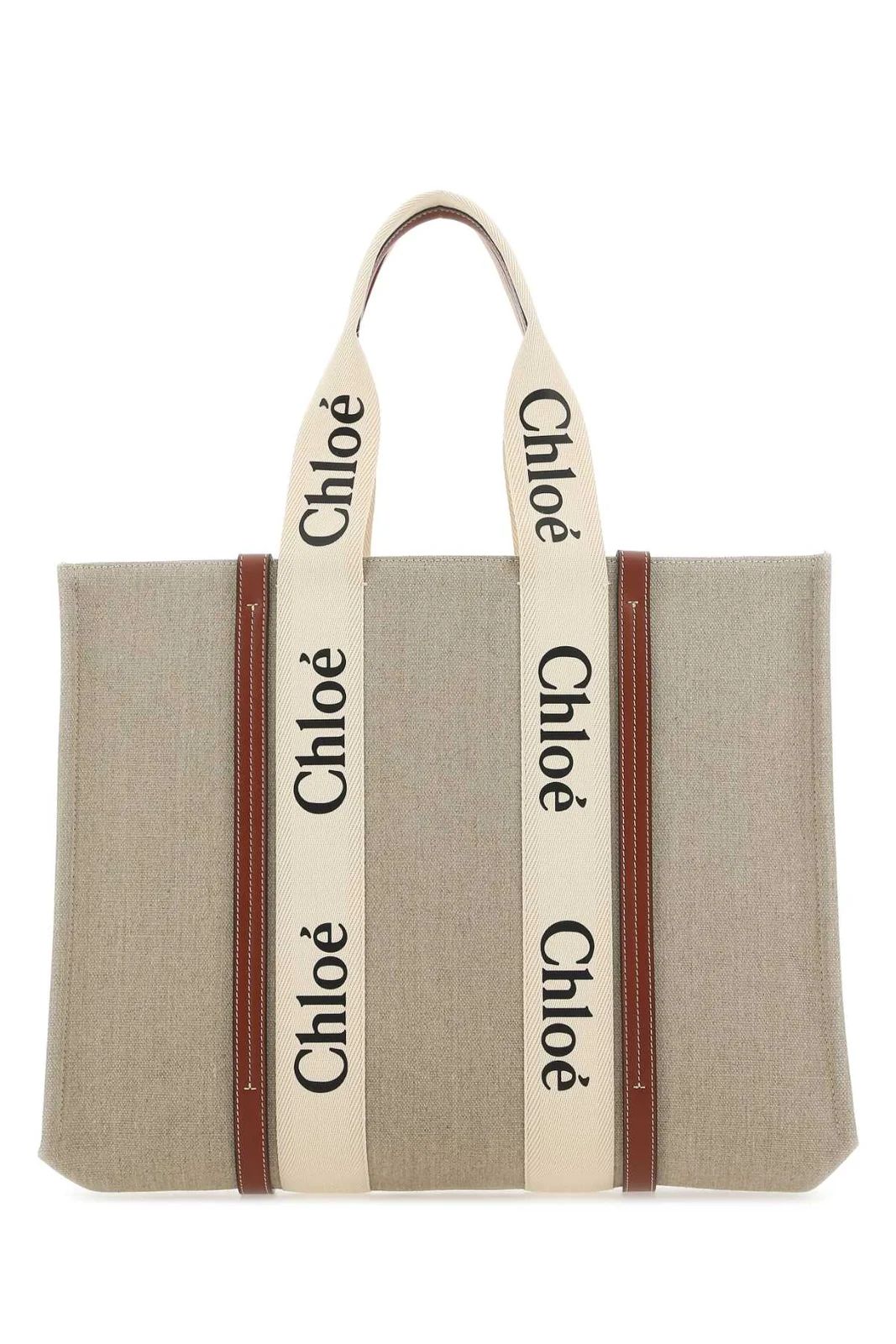 Chloé Large Woody Tote Bag | Cettire Global