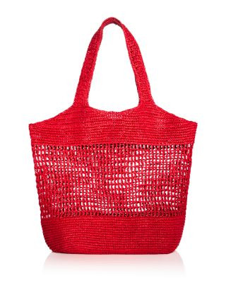 Aqua Woven Straw Tote Bag - Exclusive | Bloomingdale's (US)