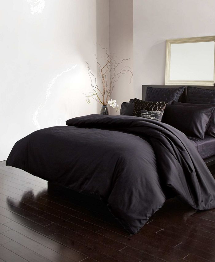 Donna Karan Collection Silk Indulgence Queen Duvet Set & Reviews - Duvet Covers & Sets - Bed & Ba... | Macys (US)