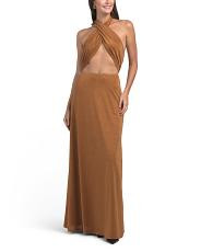 Kendrick Sparkle Jersey Gown | TJ Maxx
