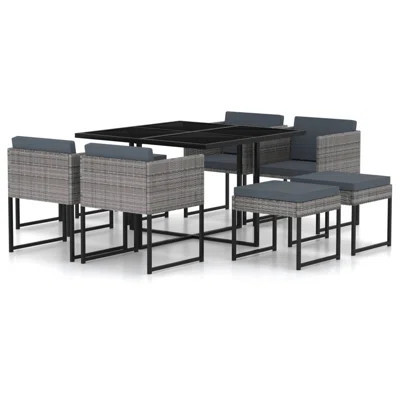 Square 8 - Person Dining Set with Cushions | Wayfair North America