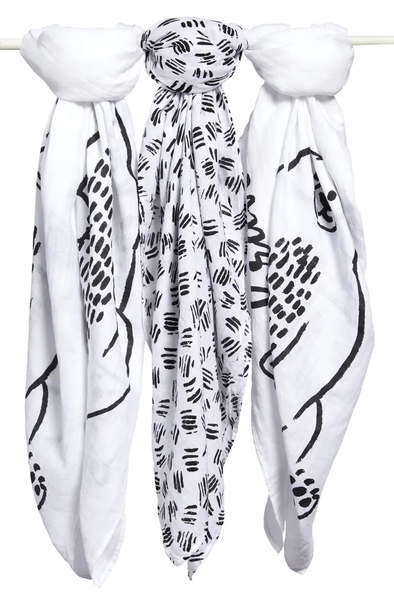 Baby 3-Pack Muslin Swaddles | Nordstrom