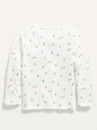 Unisex Printed Long-Sleeve T-Shirt for Toddler | Old Navy (US)