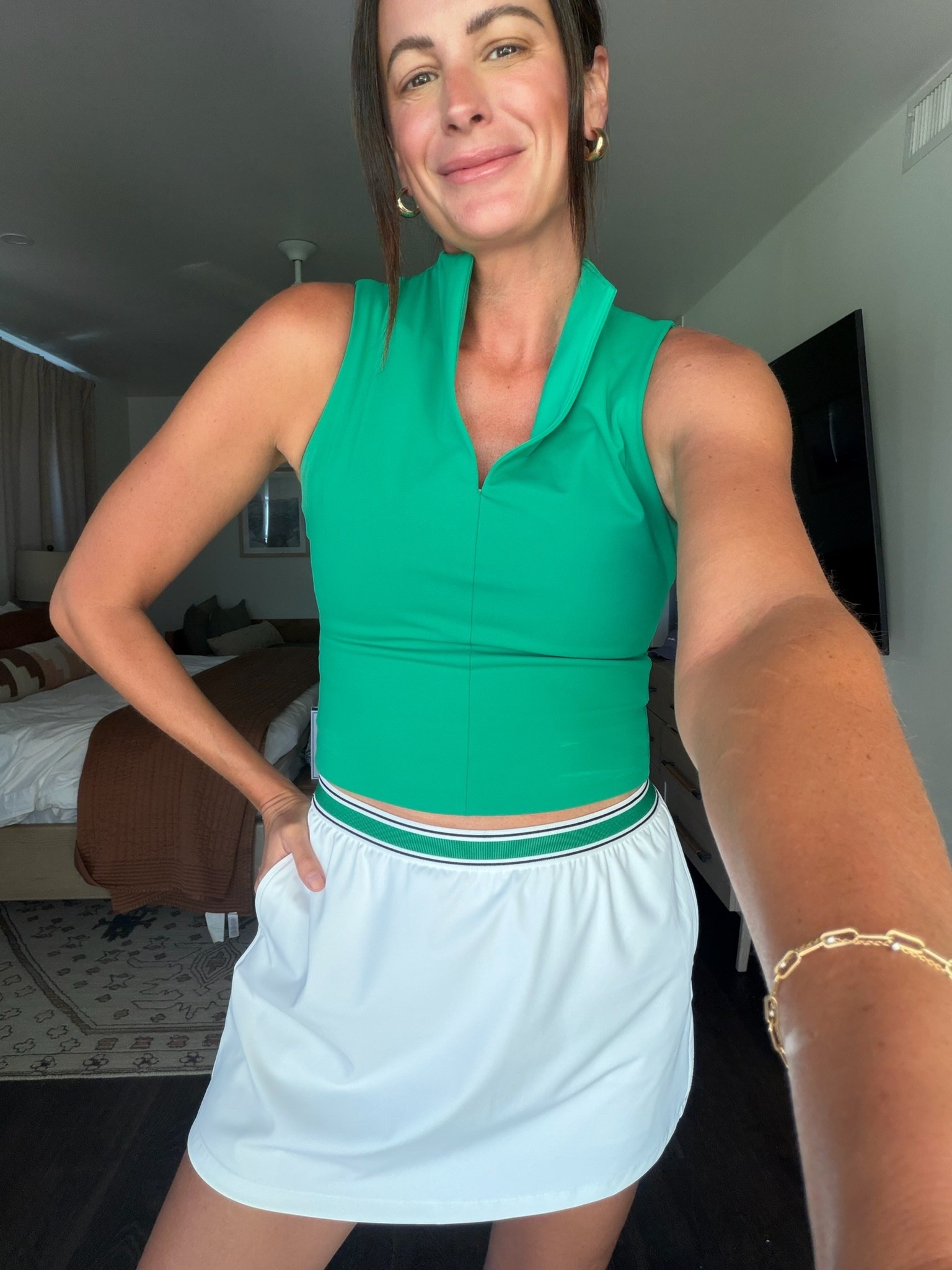 Cutest master’s themed golf outfit! 

#LTKootd #LTKActive #LTKfitnessgoals