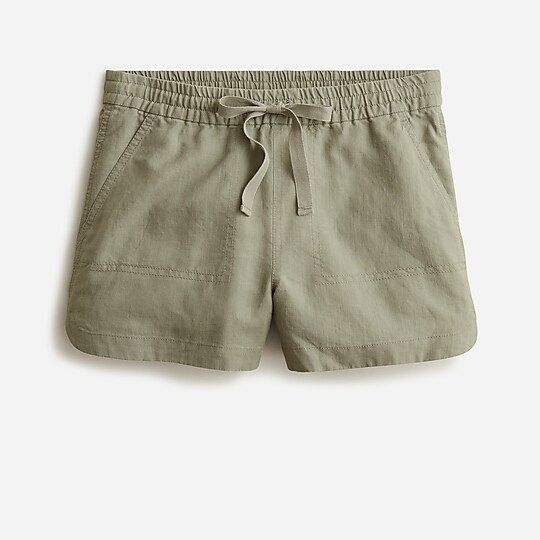 New seaside short in linen blend | J.Crew US