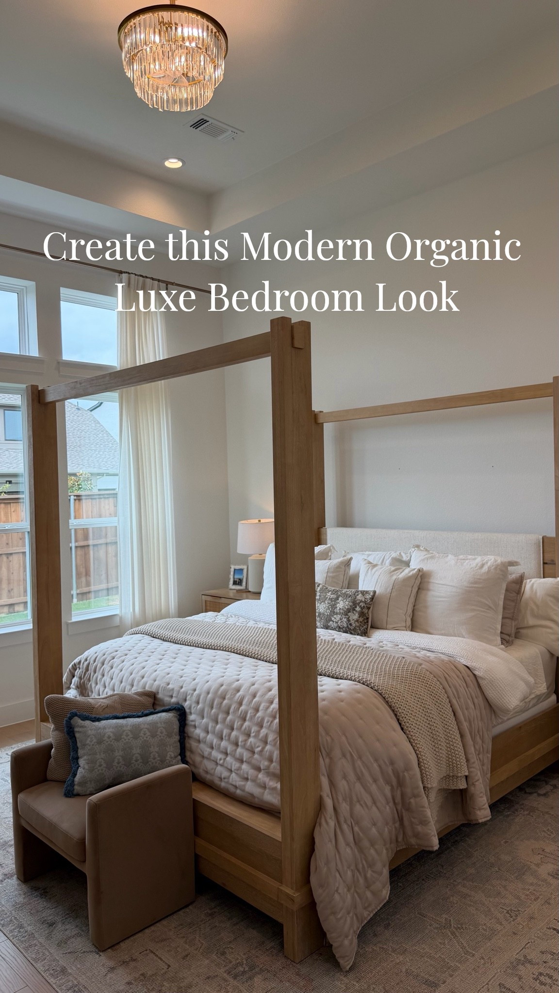 Modern organic meets everyday luxury. 🤍 Curated pieces to create a bedroom that feels warm, elevated, and effortlessly luxe. Shop every detail below!  


Furniture is from living Spaces, Nate and Jeremiah collection.#LTKFinds #LTKStyleTip #LTKLiving

#LTKHome #LTKSeasonal #LTKHome #LTKdayinmylife #LTKselfcare