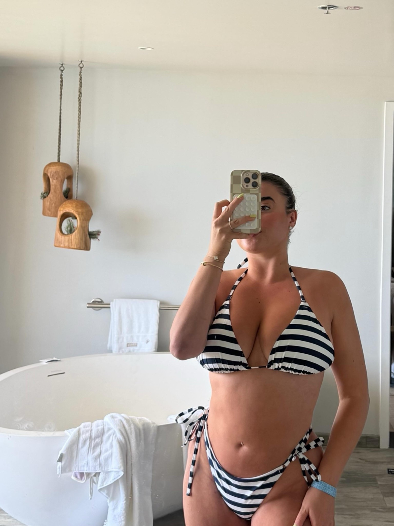 Supportive bikini and leak proof!! Could be cute for 4th🇺🇸🇺🇸