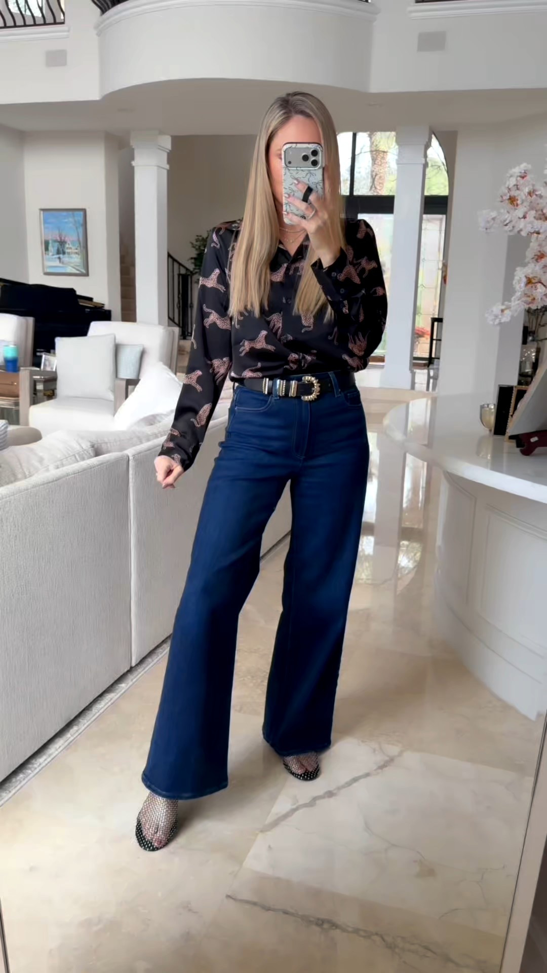 Fall designer inspired outfit. Love this beautiful satin blouse would be easy to even dress up with black pants currently under $100. 🖤

#LTKSaleAlert #LTKFindsUnder100 #LTKOver40