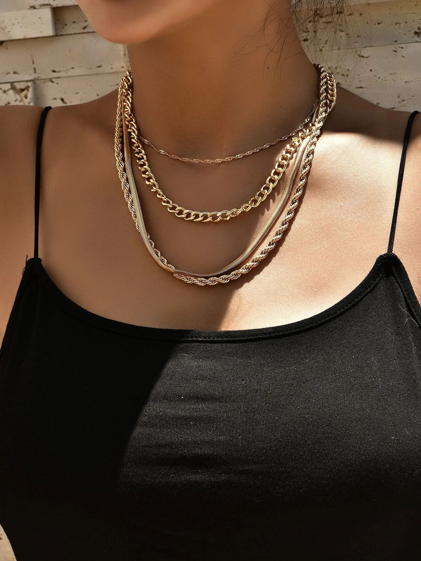 Layered Chain Necklace | SHEIN