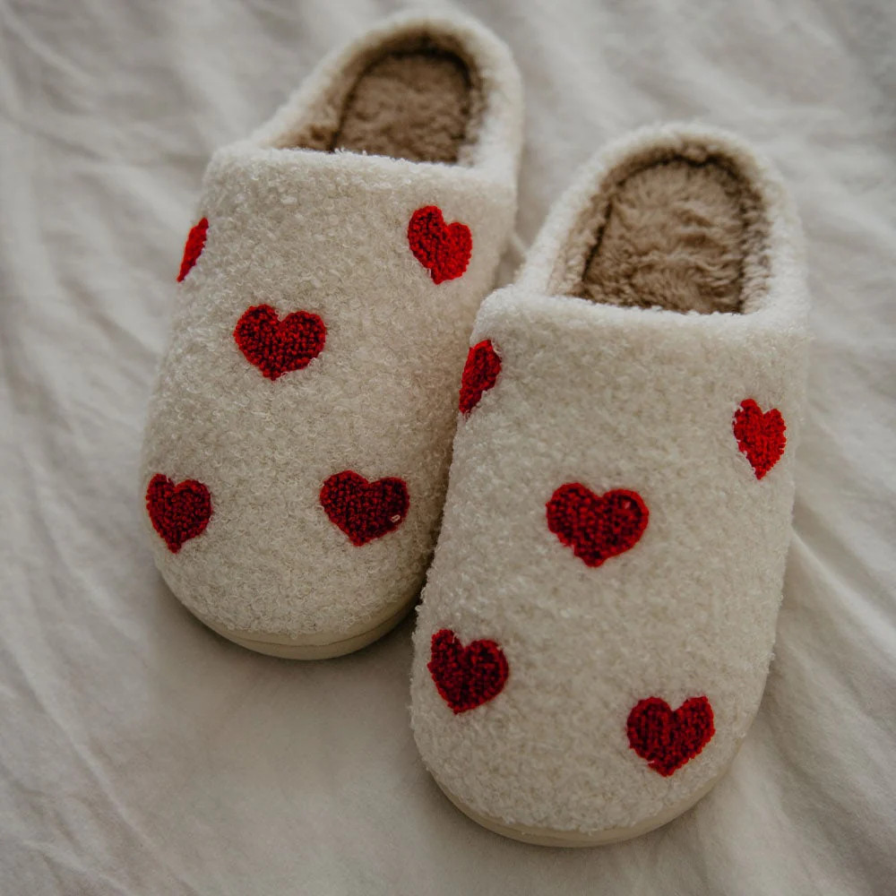 Repeat Red Heart Slippers | Katydid.com