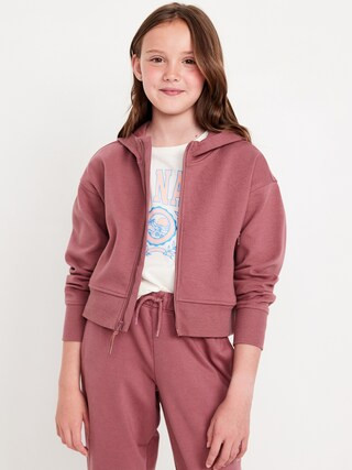 Dynamic Fleece Zip-Front Performance Hoodie for Girls | Old Navy (CA)