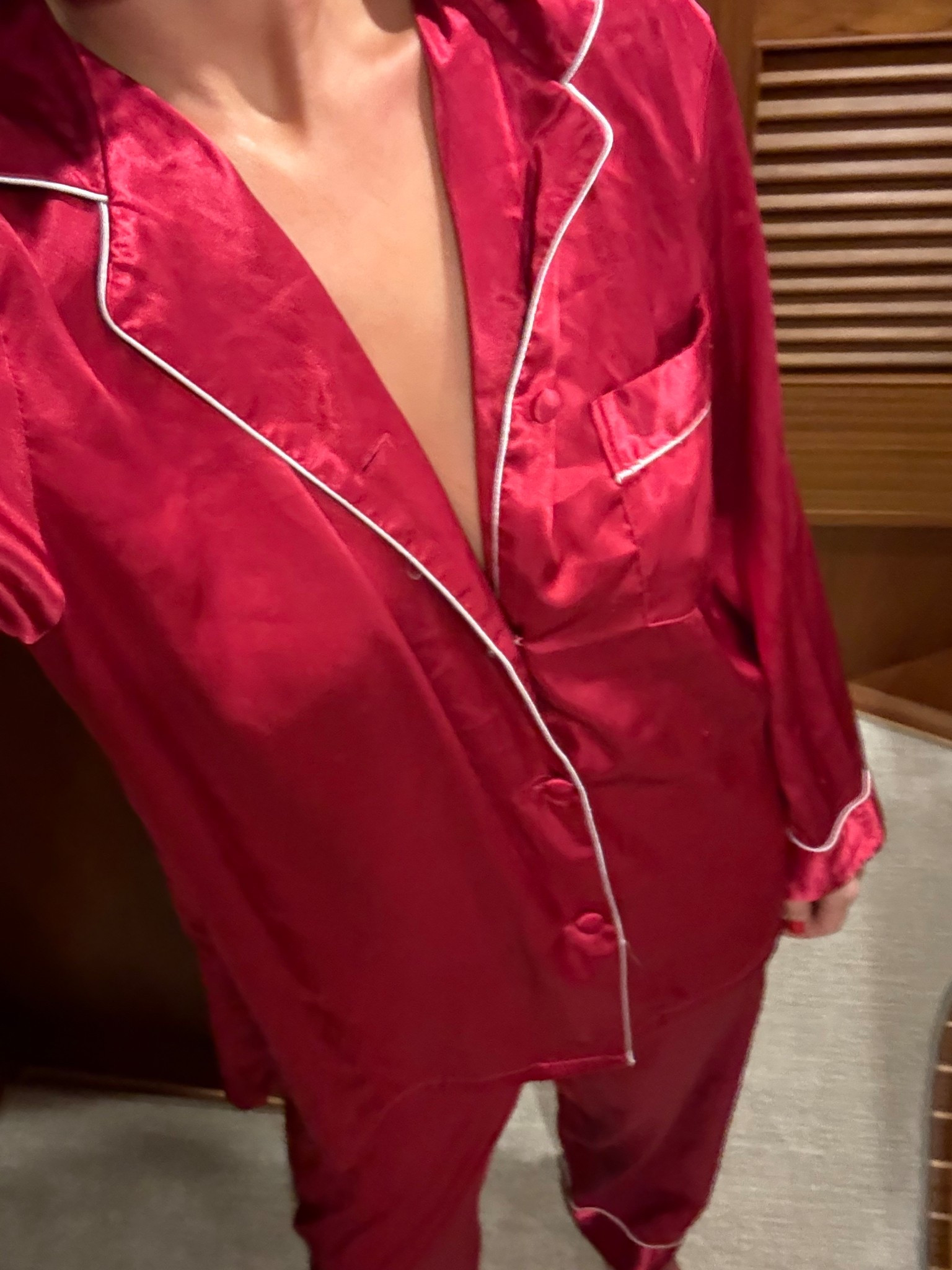 Favorite winter Amazon satin pjs with adjustable waist band

#LTKmorningroutine #LTKHome #LTKselfcare