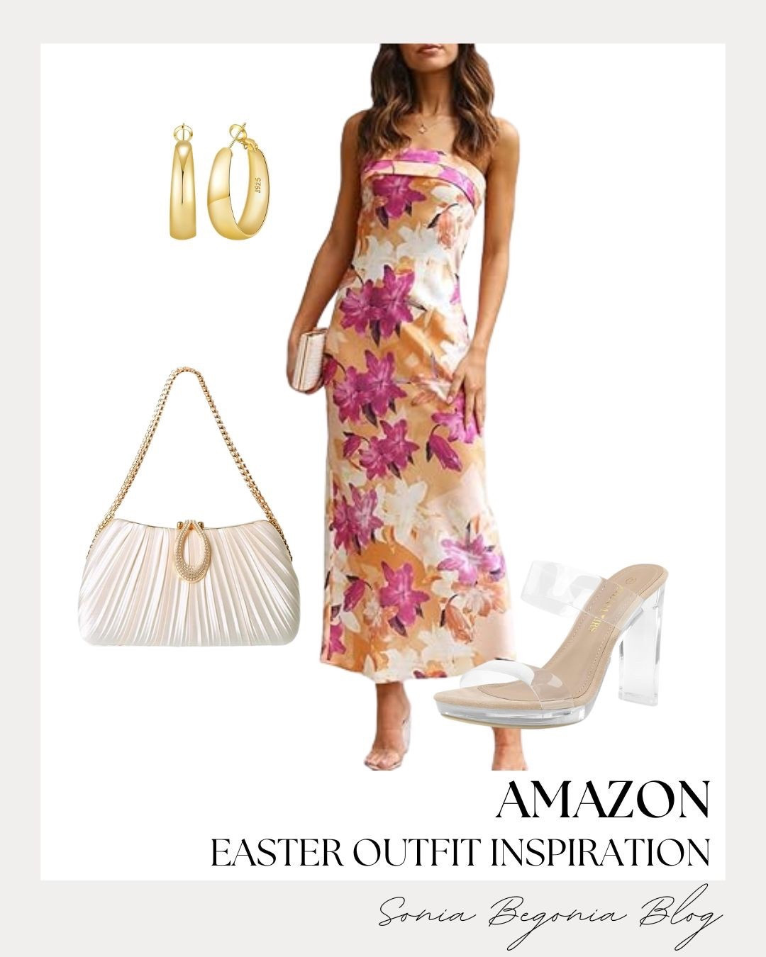 Easter Best

Getting ready for Easter Sunday with this gorgeous floral maxi! 🌷
I love how the vibrant purple pops against the neutral base. I styled it with clear block heels and a pleated clutch for a modern, sophisticated touch. It’s such a graceful look for any spring celebration or special occasion. 🕊️💛

#EasterOutfit #AmazonSpring #MaxiDress #SpringFashion #HolidayStyle #AmazonStyle

#LTKootd #LTKWedding #LTKSeasonal