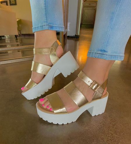 Sandals
Platforms 

#LTKfindsunder50 #LTKFestival #LTKshoecrush