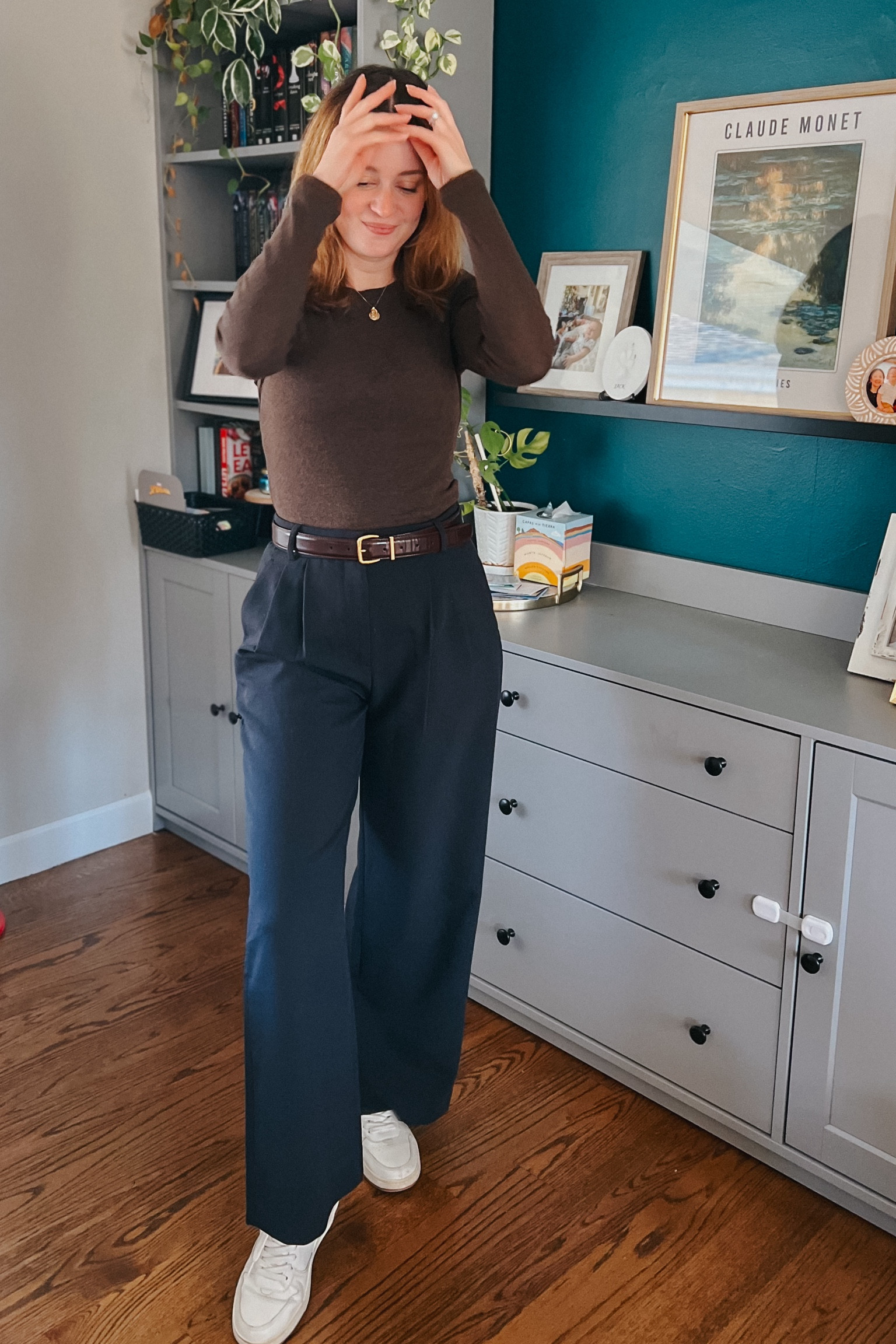 Newly obsessed with Abercrombie Sloane pants! Wearing the curve love in a short, fit me perfectly!

#LTKSpringSale #LTKworkwear #LTKsalealert