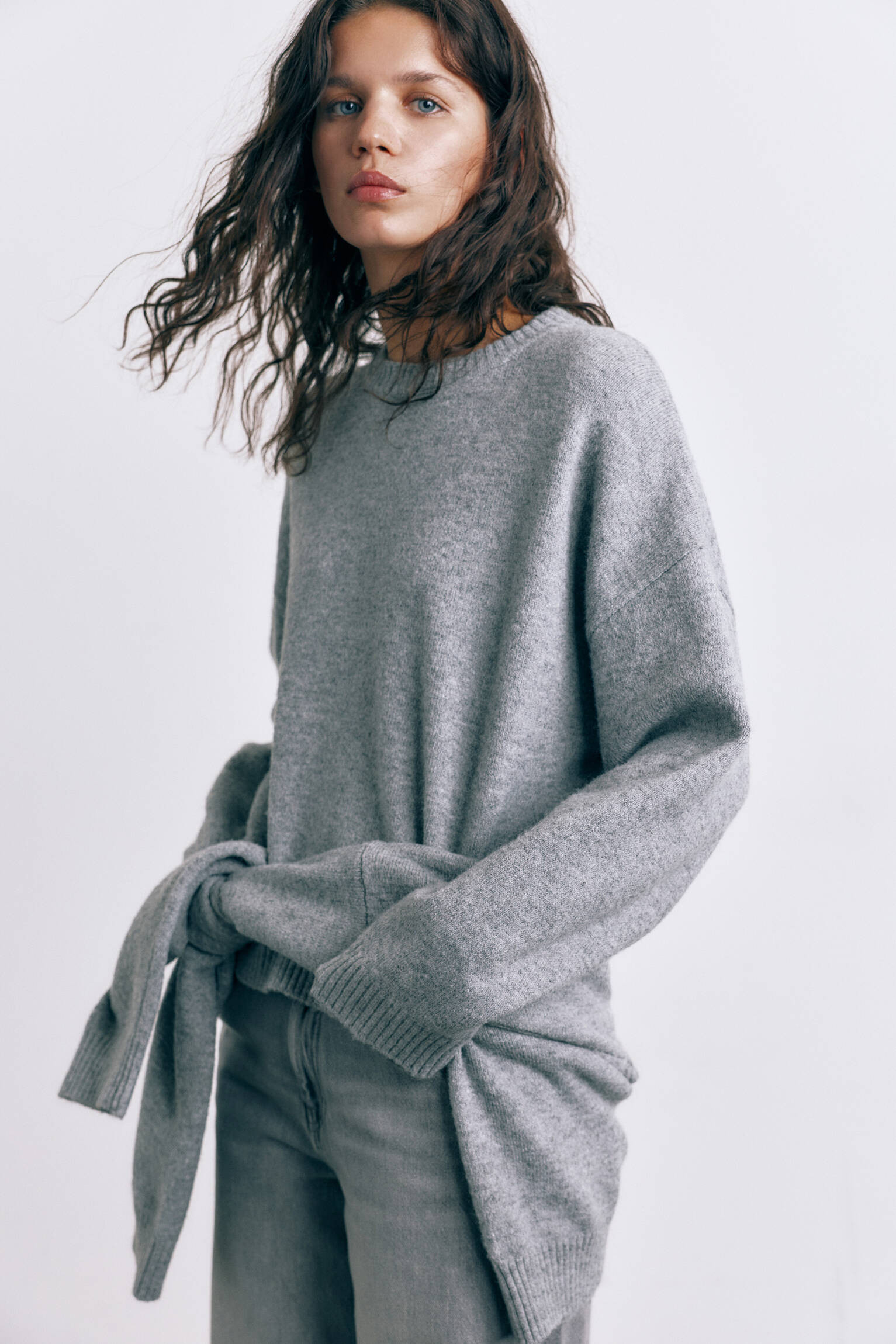 Basic knit sweater - pull&bear | PULL and BEAR UK