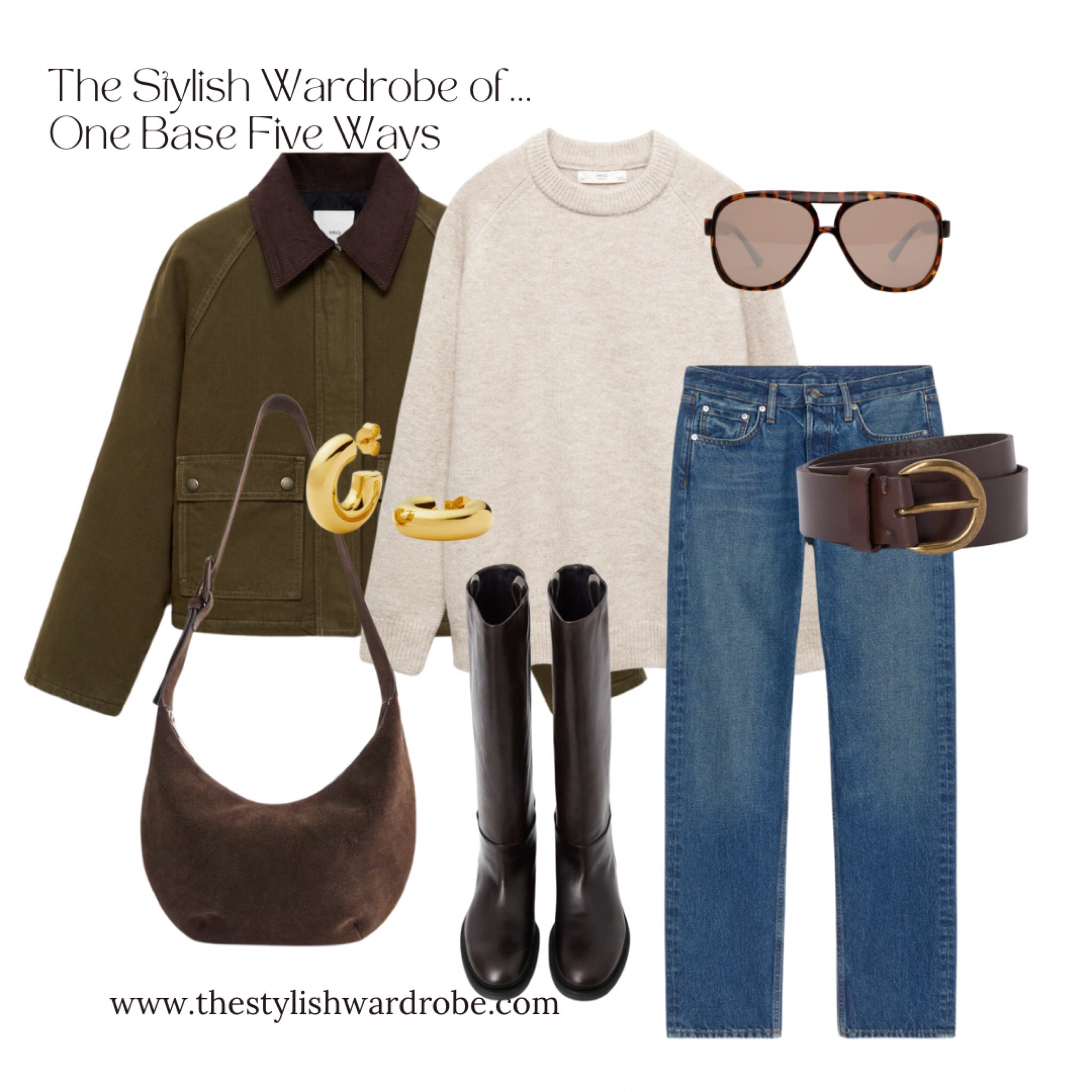 Autumn Outfits - 1 Base 5 Ways

#LTKstyletip #LTKuk #LTKautumn