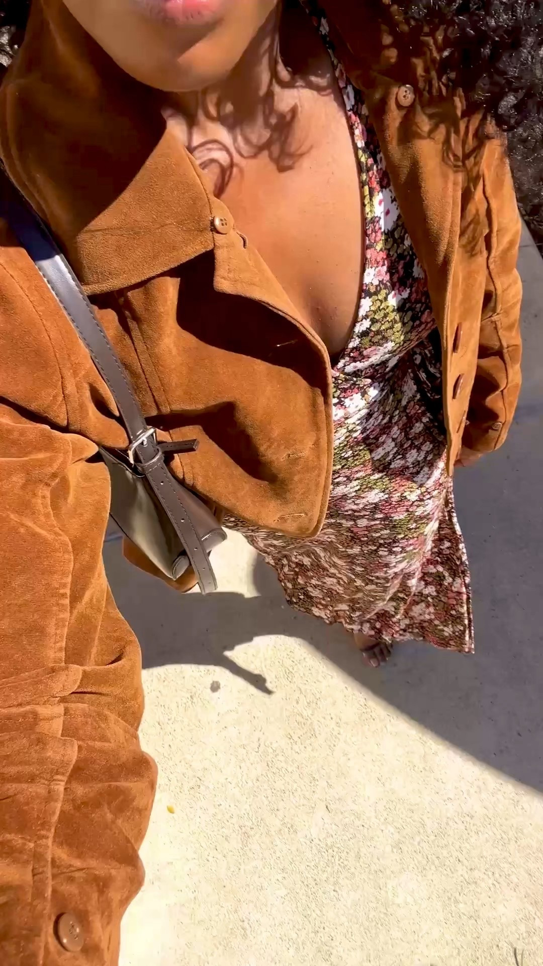 Fall is my favorite season to dress for! 🍂❤️‍🔥This outfit is not only perfect for fall but double as Thanksgiving outfit inspo. Featuring suede jackets, fall floral dress from And Other Stories and Stuart Weitzman heels!

#LTKootd #LTKSaleAlert #LTKFindsUnder100