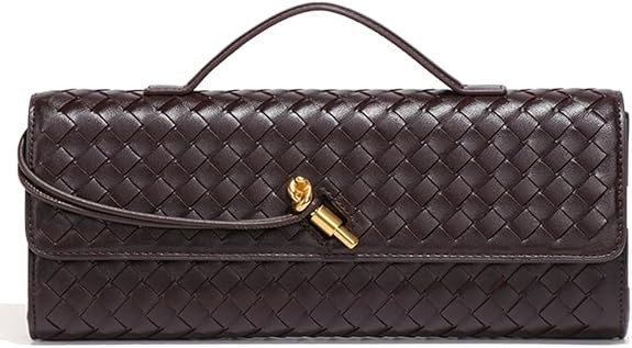 Trendy Woven Evening Clutch Purses Women Underarm Shoulder Handbag Cute Satchels Crossbody Purse ... | Amazon (US)