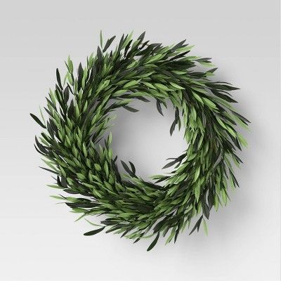 Preserved Olive Wreath - Threshold™ | Target